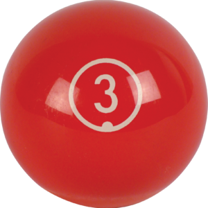 RBCONT_03 Aramith Continental Replacement Ball – #3 | Golden Break Billiards